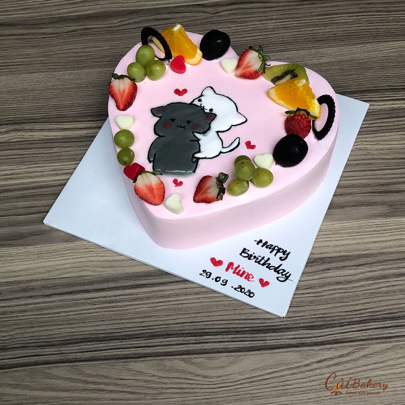 Mẫu Bánh Vẽ Hình - MVH0023