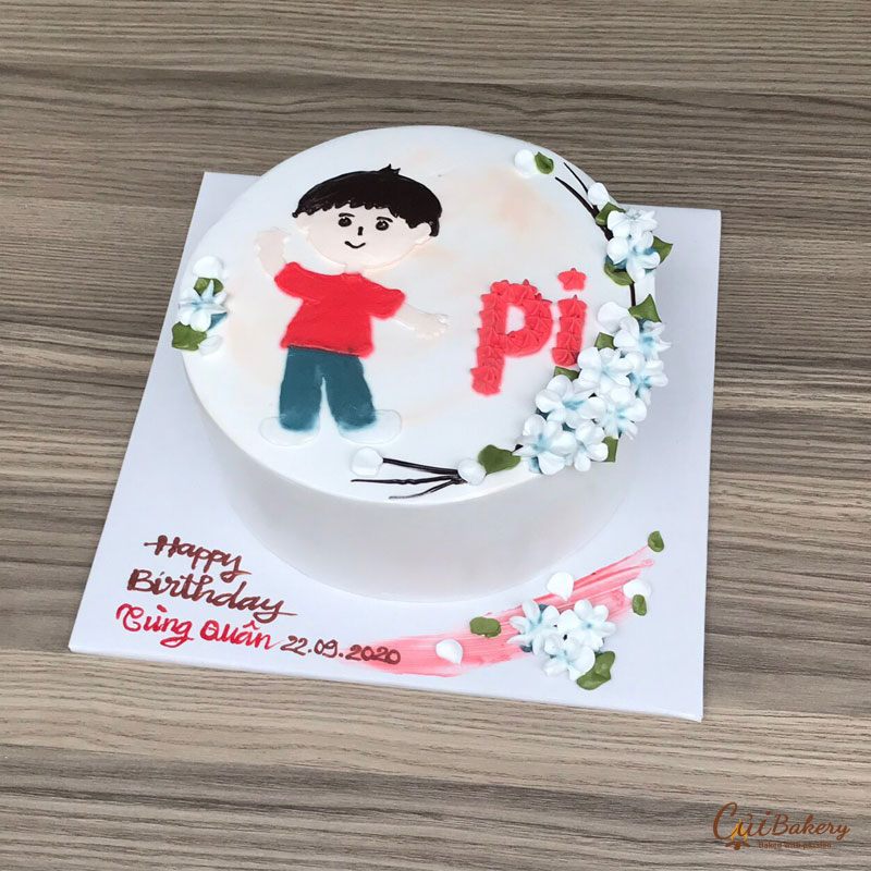 Mẫu Bánh Vẽ Hình - MVH0024