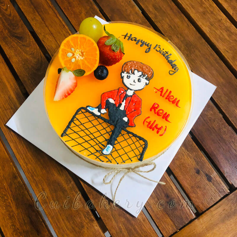 Mẫu Bánh Mousse Chanh Dây - MCD016