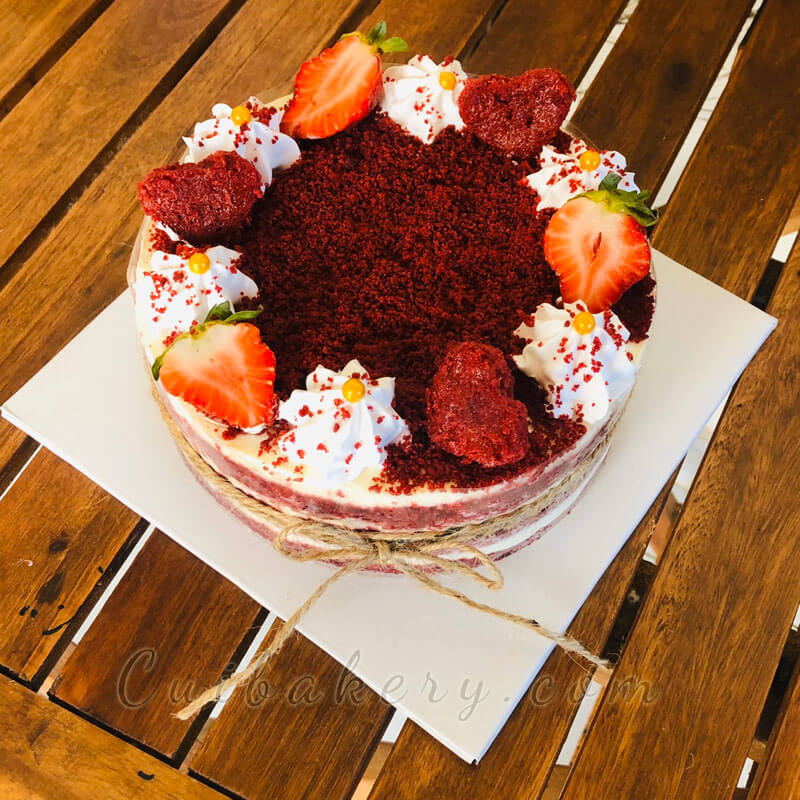 Mẫu Bánh Red Velvet - MRV003