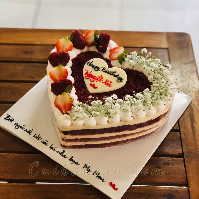 Mẫu Bánh Red Velvet - MRV005