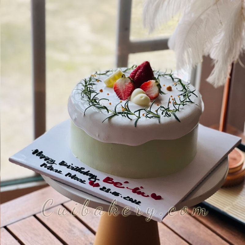 Mẫu Bánh Mousse Matcha Yogurt- MMY022