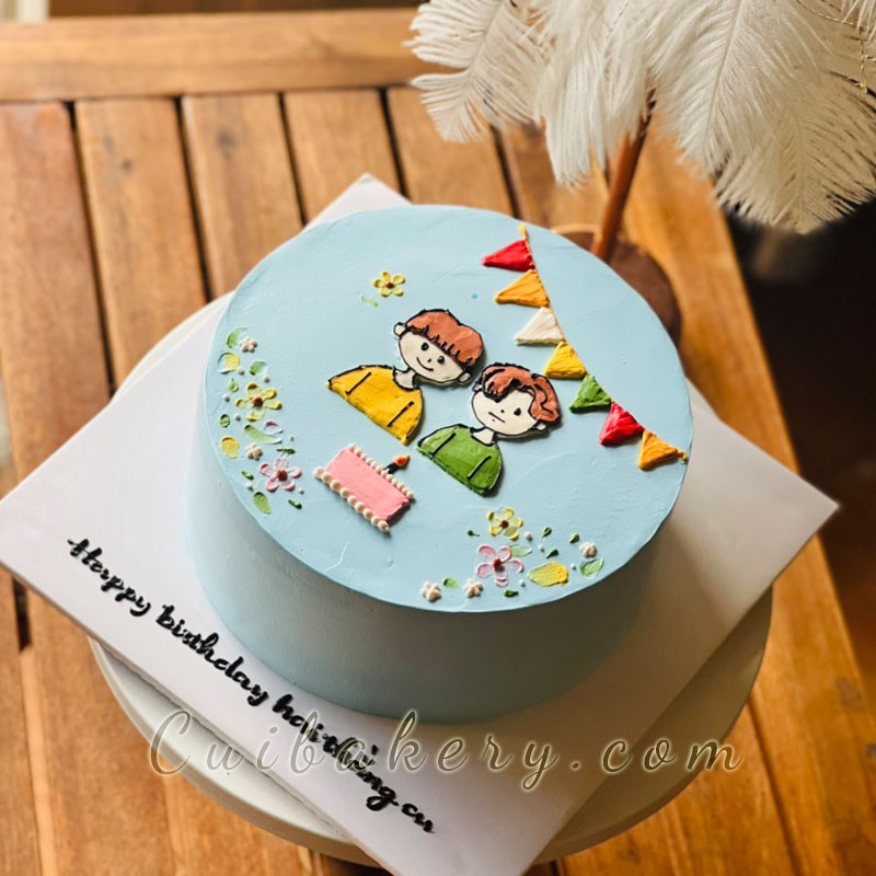 Mẫu Bánh Kem sữa tươi - MST193