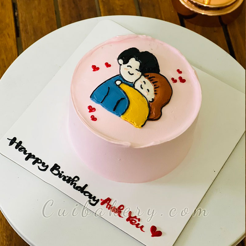 Mẫu Bánh Kem sữa tươi - MST200