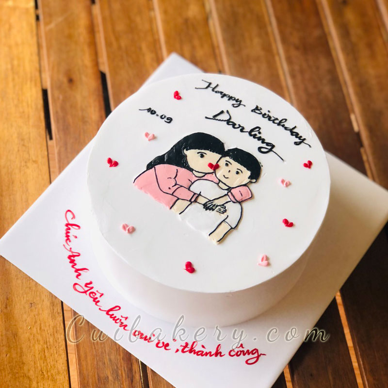 Mẫu Bánh Kem sữa tươi - MST201