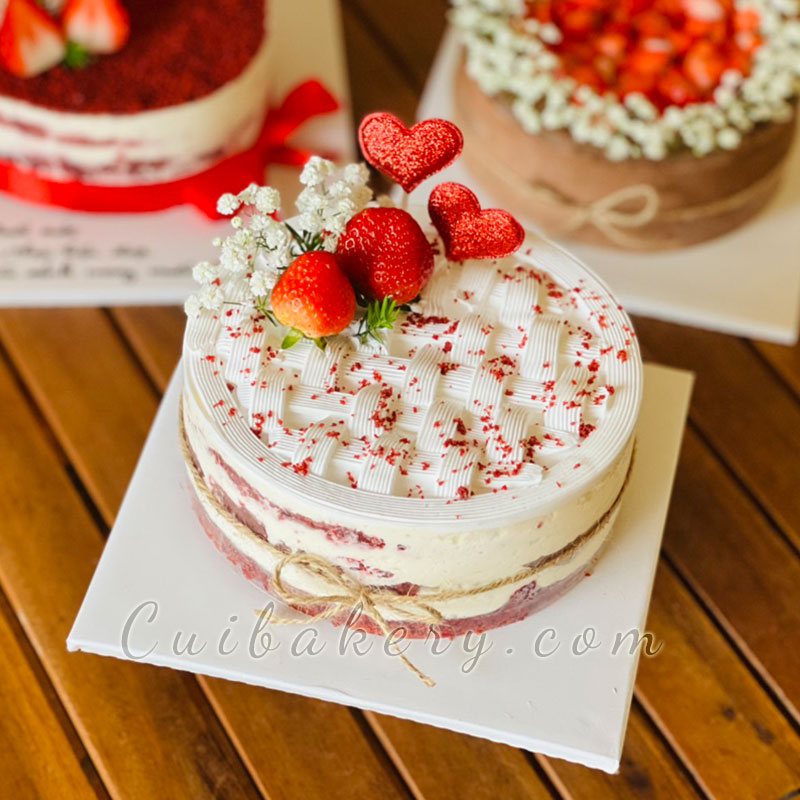 Mẫu Bánh Red Velvet - MRV015