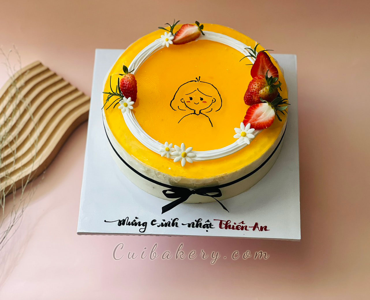Mẫu Bánh Mousse Chanh Dây - MCD032
