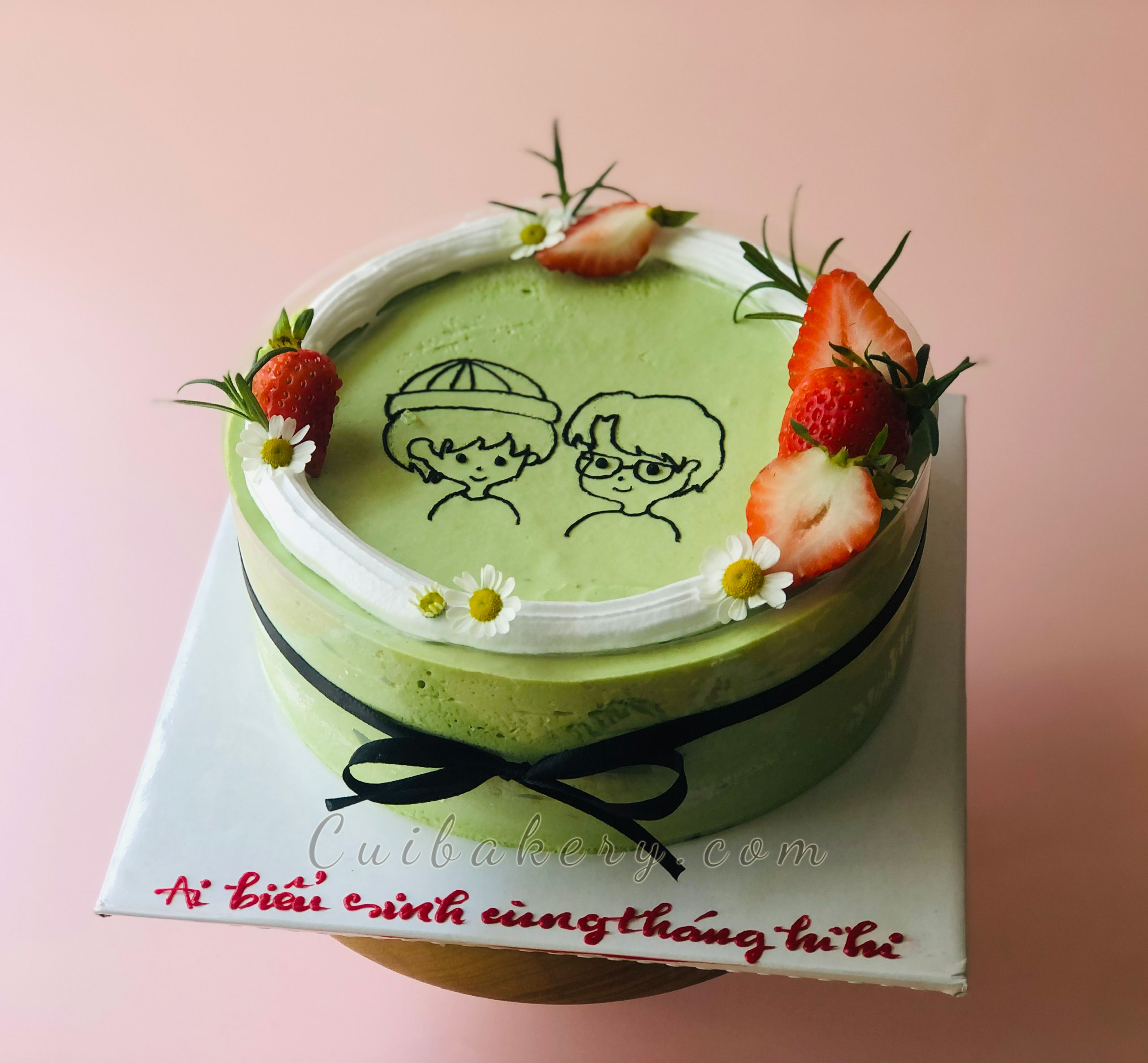Mẫu Bánh Mousse Matcha Yogurt - MMY027
