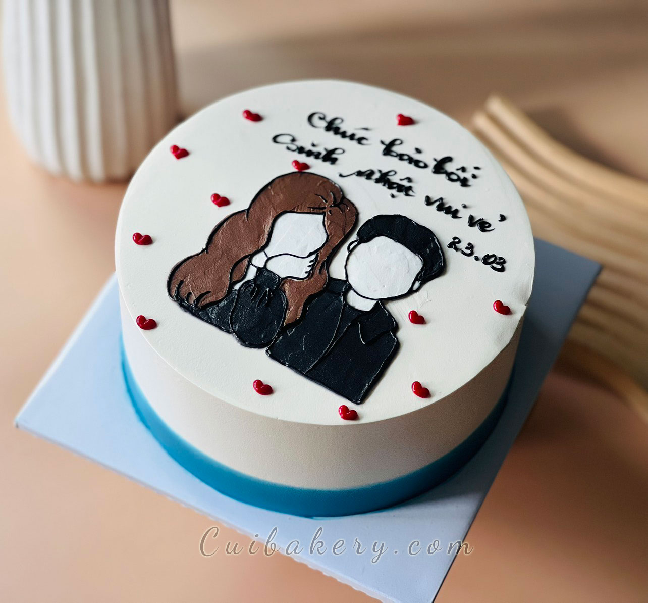 Mẫu Bánh Kem sữa tươi - MST243