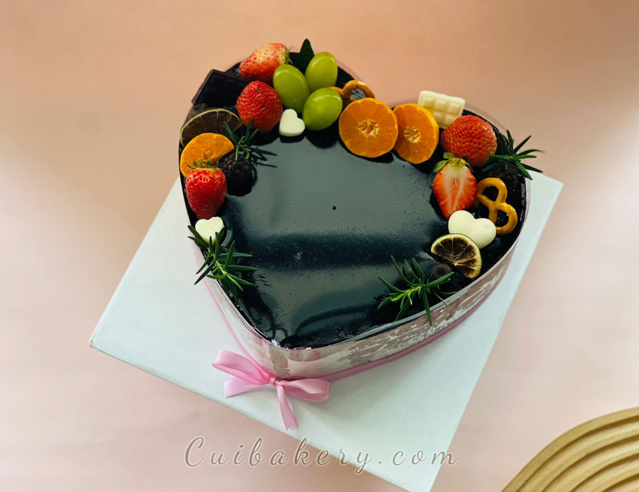 Mẫu Bánh Mousse Dâu Tăm - MDT004