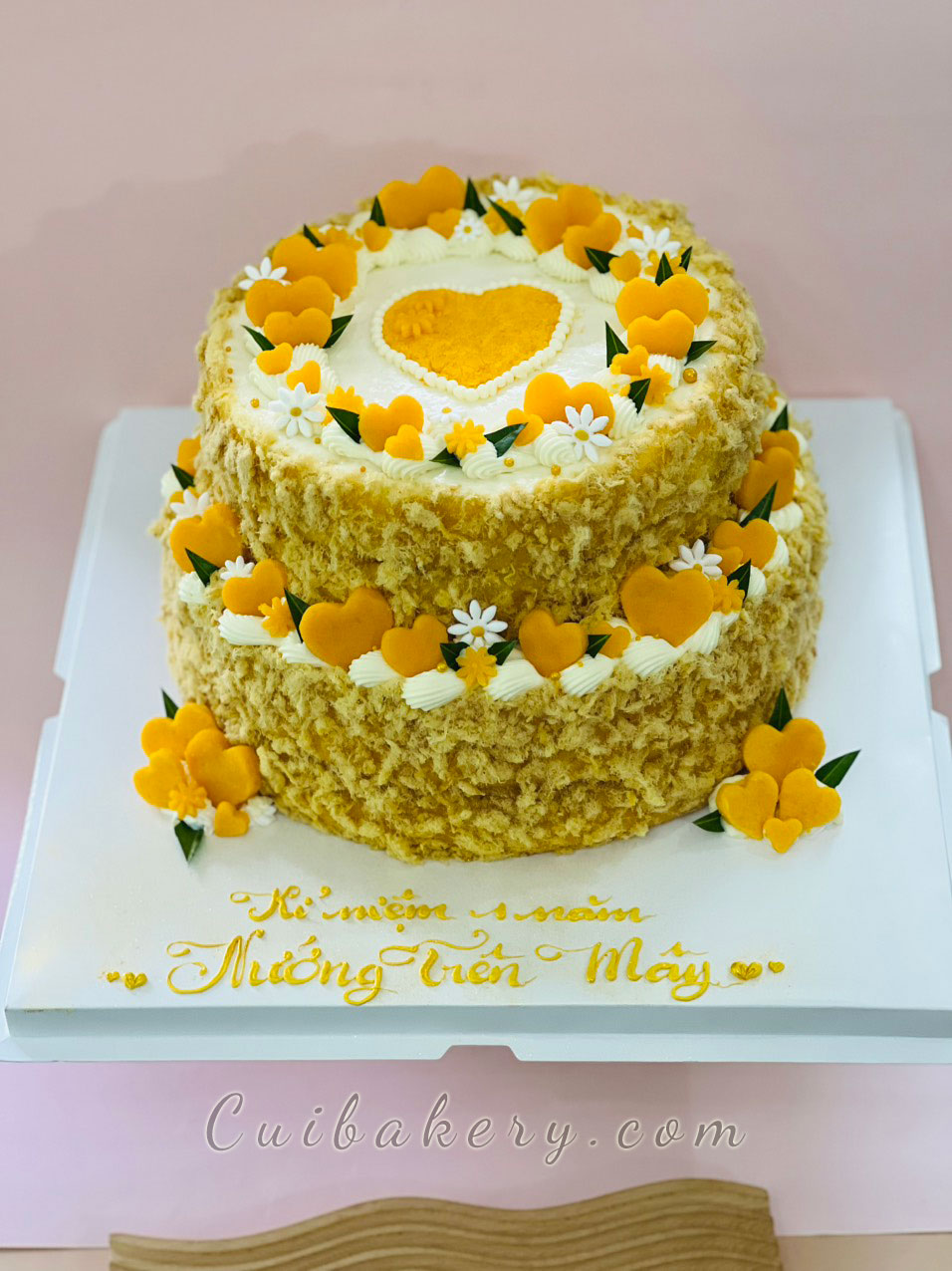 Mẫu bánh bông lan trứng muối - MTM025