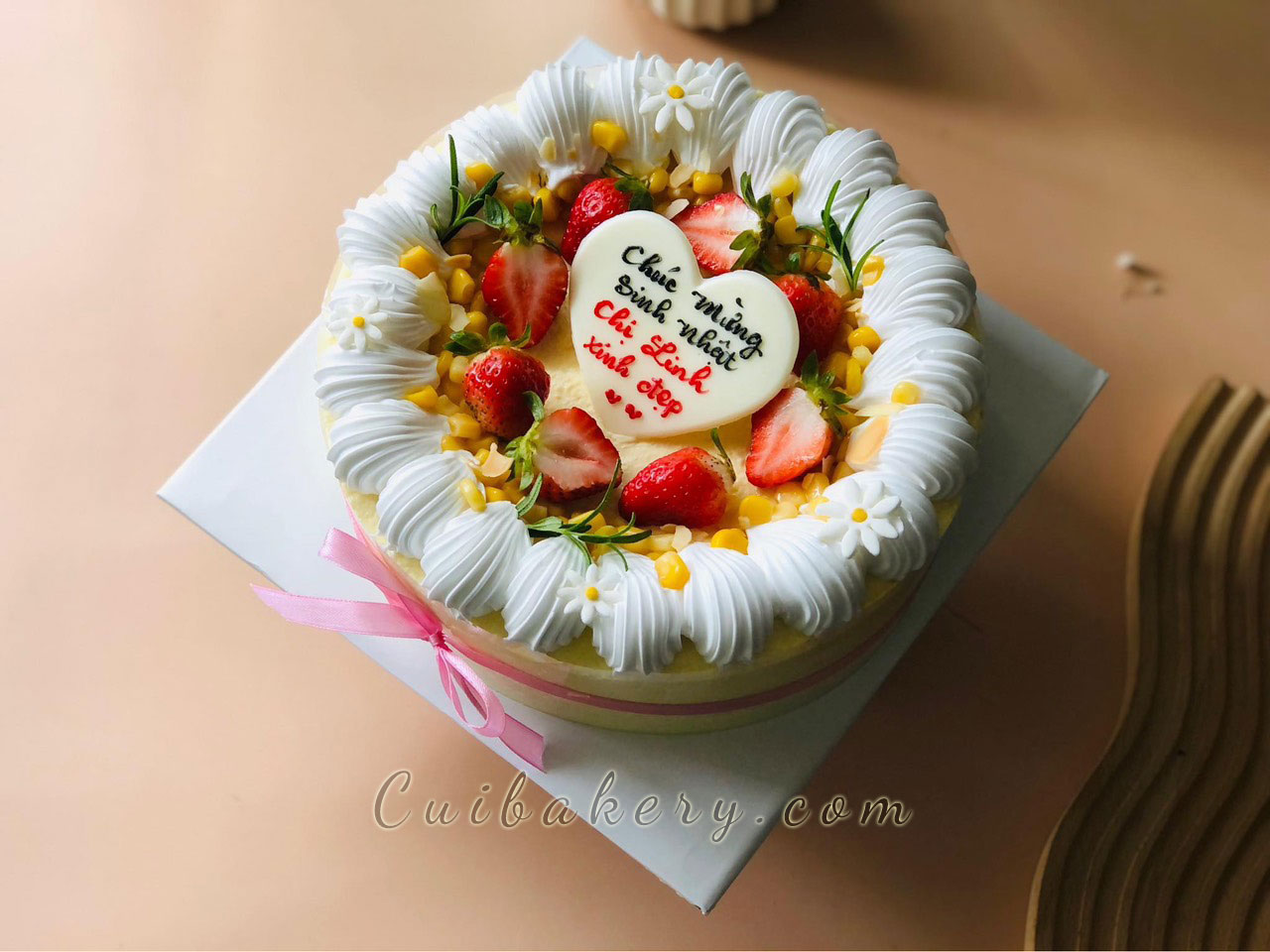 Mẫu Bánh Kem Bắp - MKB031