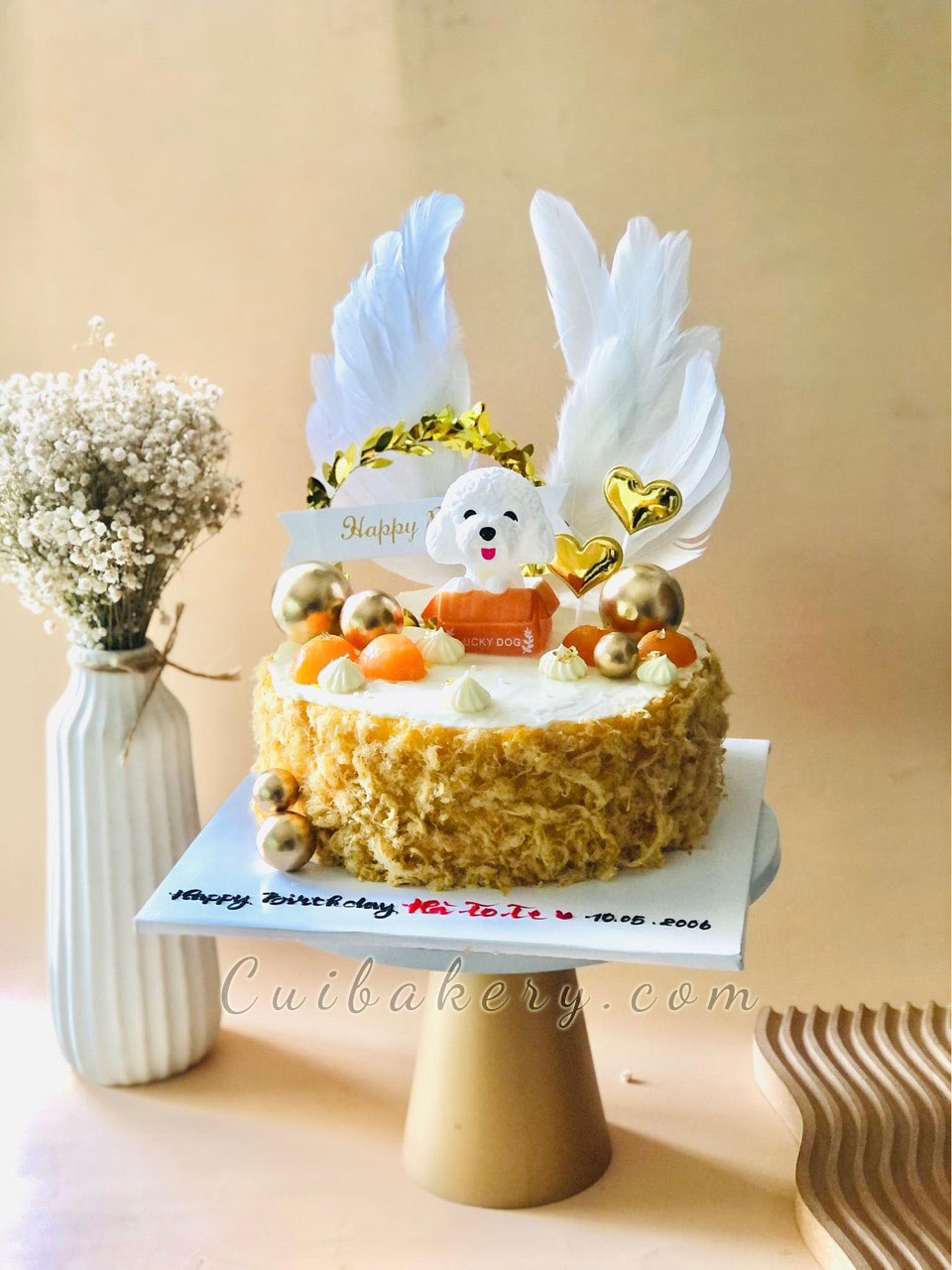 Mẫu bánh bông lan trứng muối - MTM026