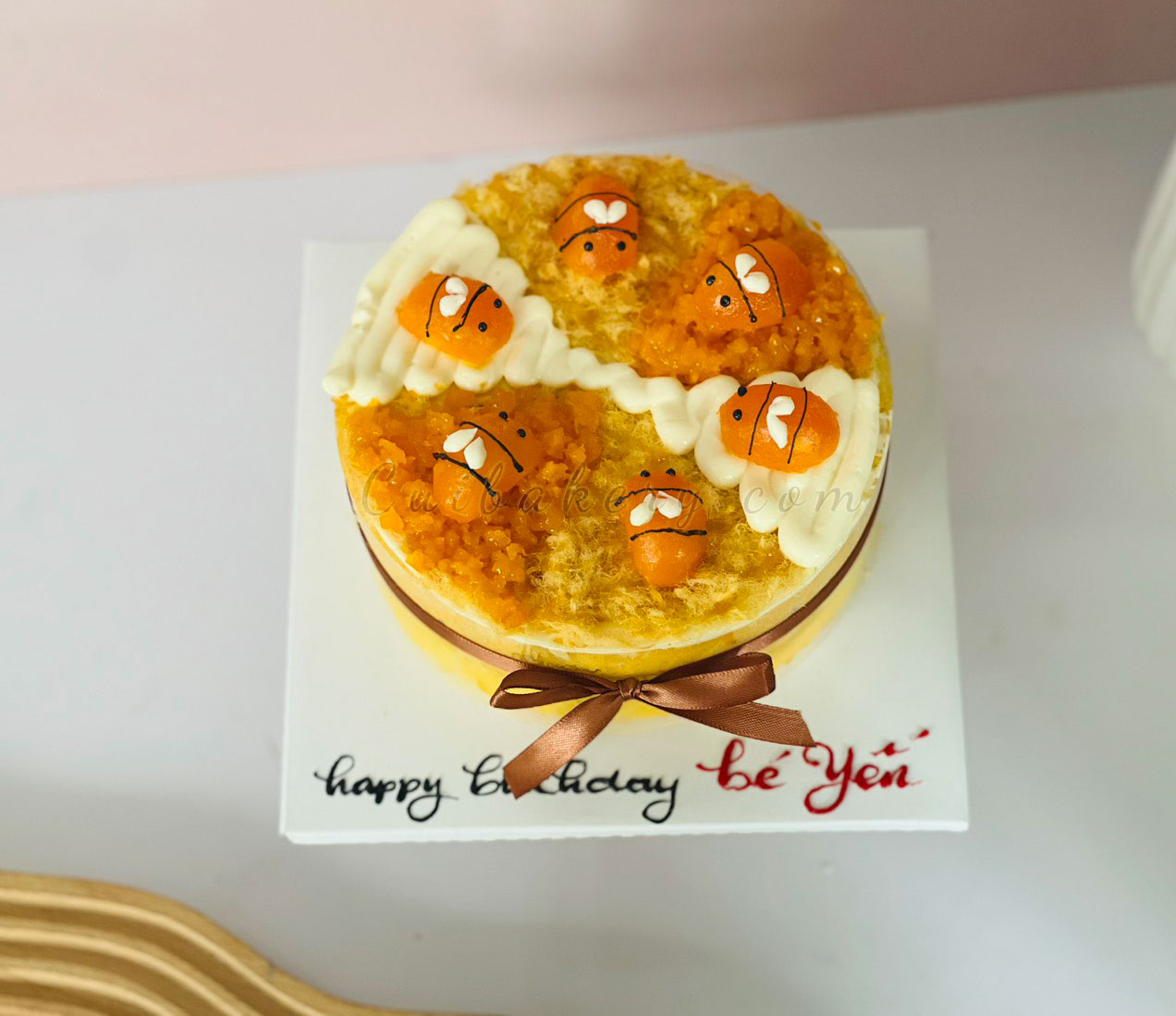 Mẫu bánh bông lan trứng muối - MTM027