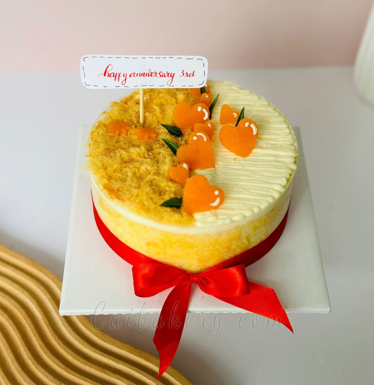 Mẫu bánh bông lan trứng muối - MTM028