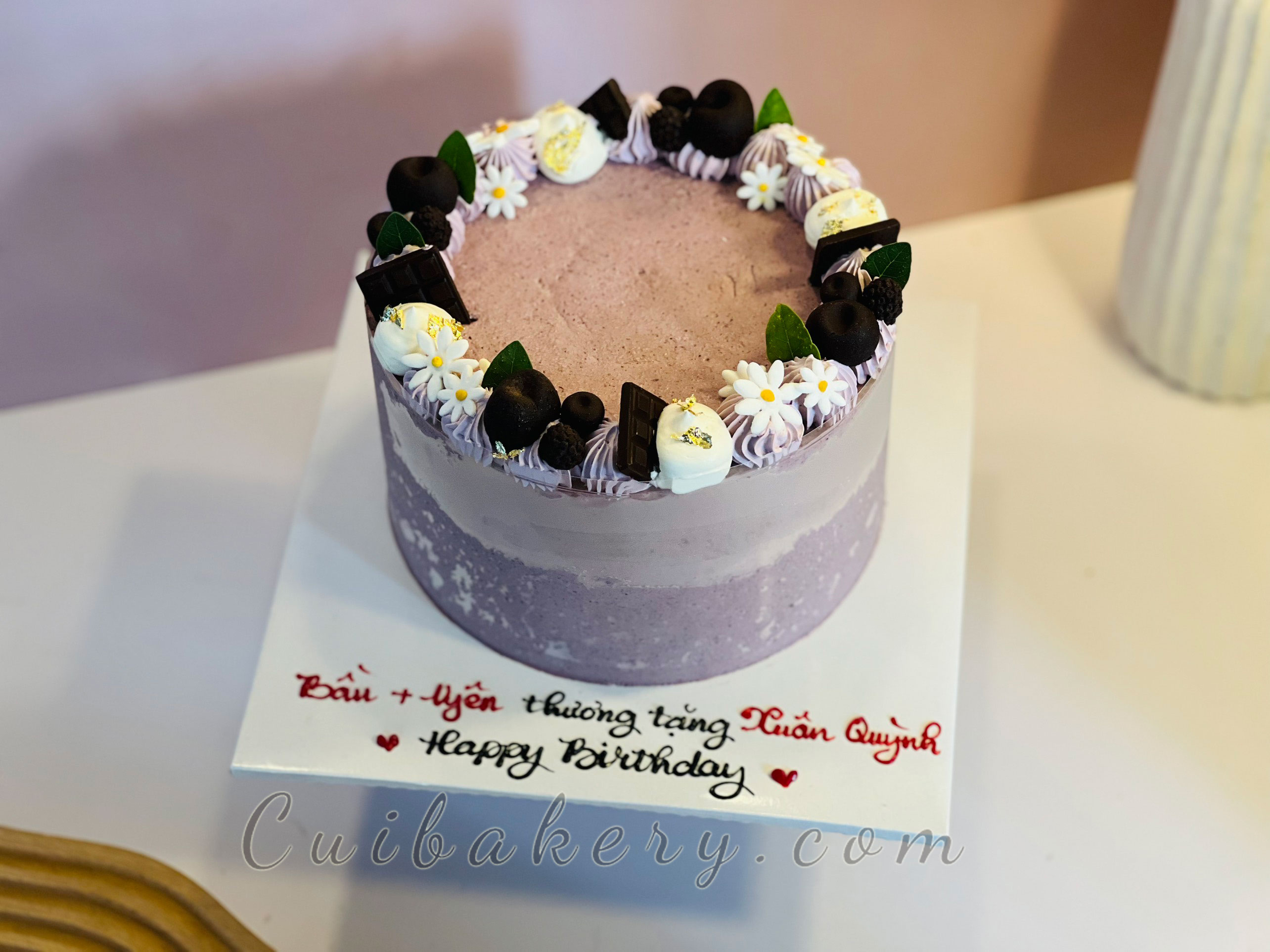 Mẫu Bánh Mousse Dâu Tăm - MDT008