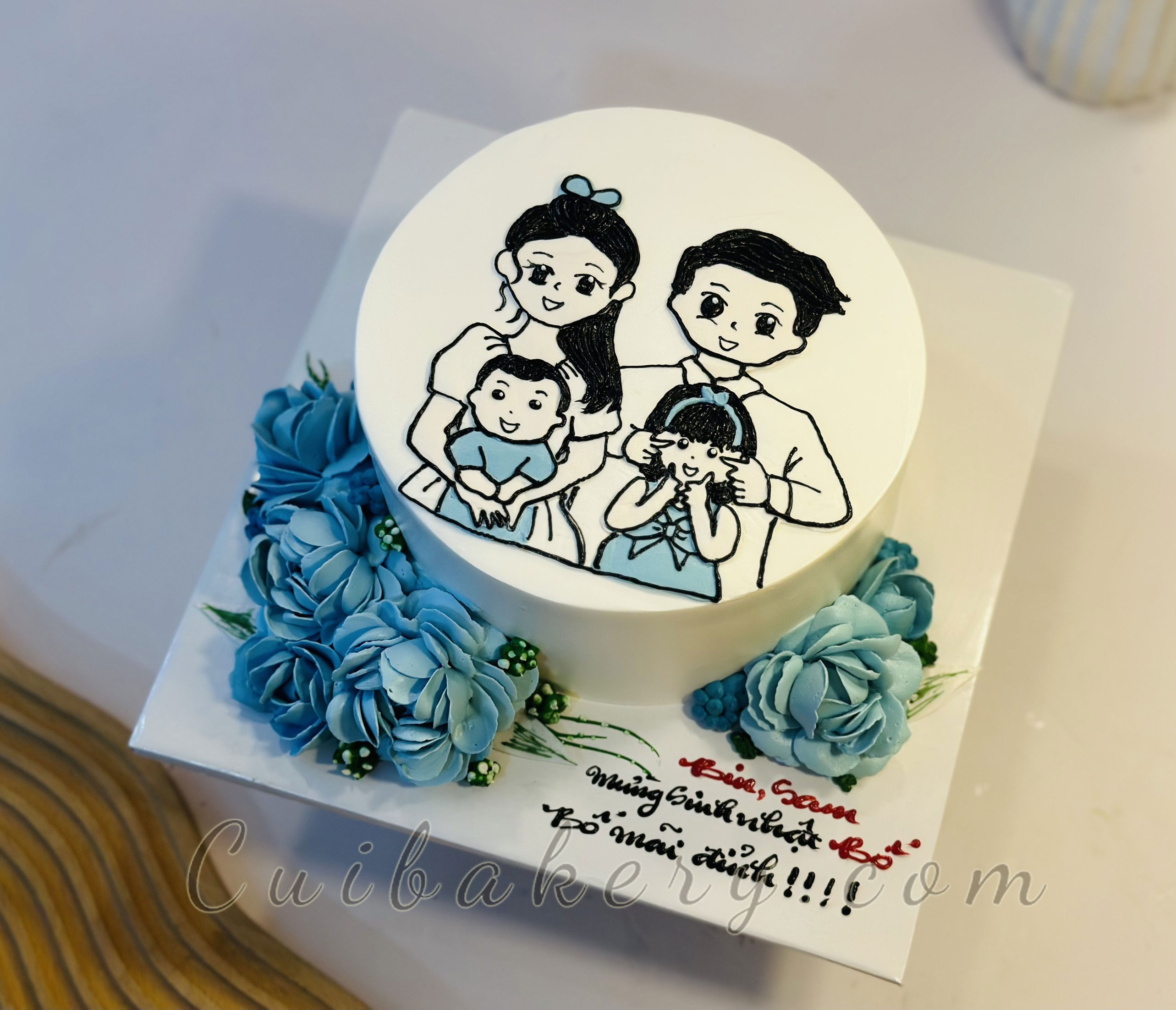 Mẫu Bánh Kem sữa tươi - MST286