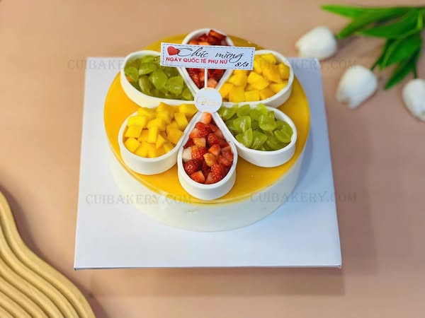 Mẫu Bánh Mousse Chanh Dây - MCD037