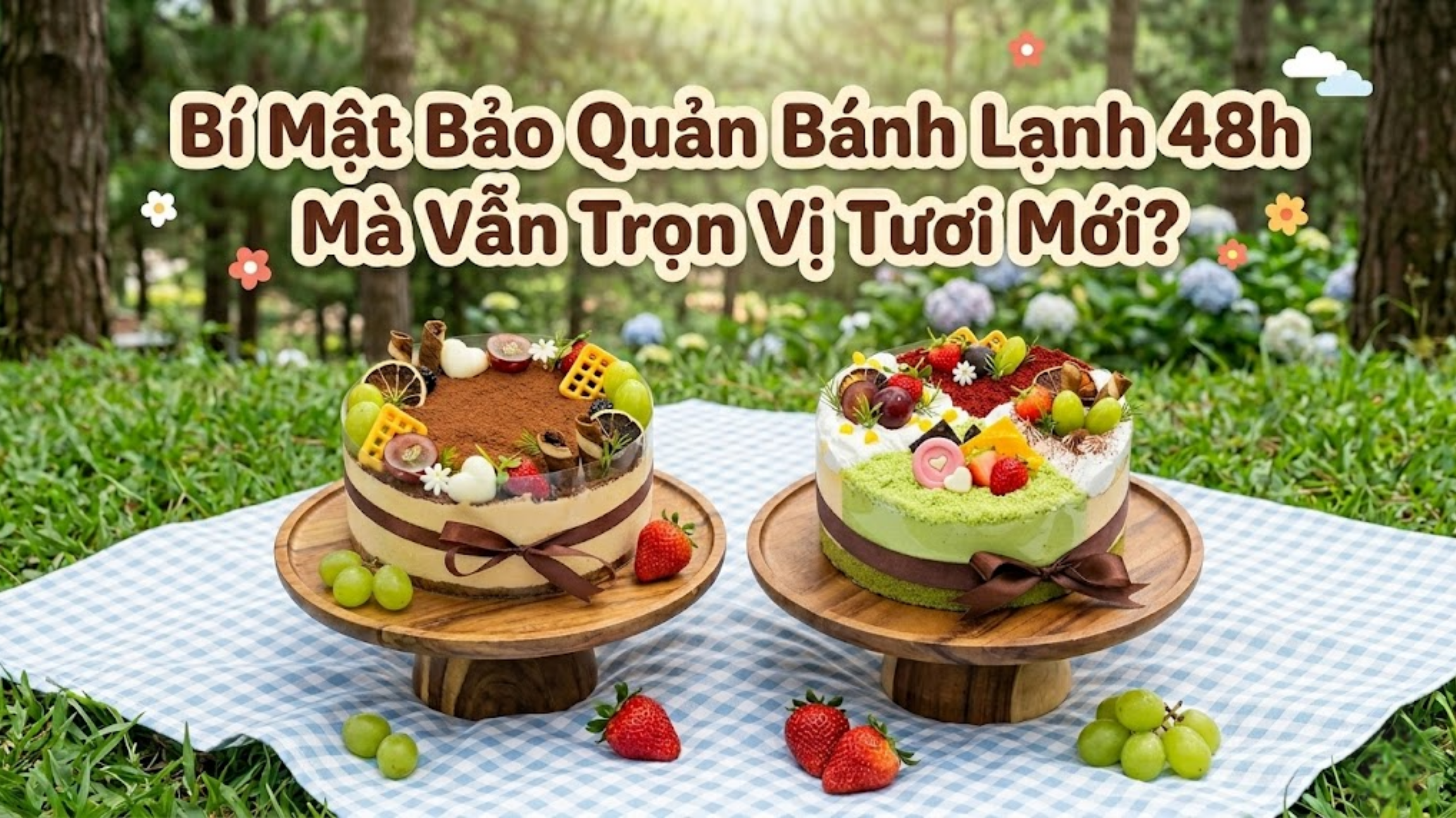 Mẹo Bảo Quản Bánh Kem Trong Tủ Lạnh Không Bị Khô | Củi Bakery