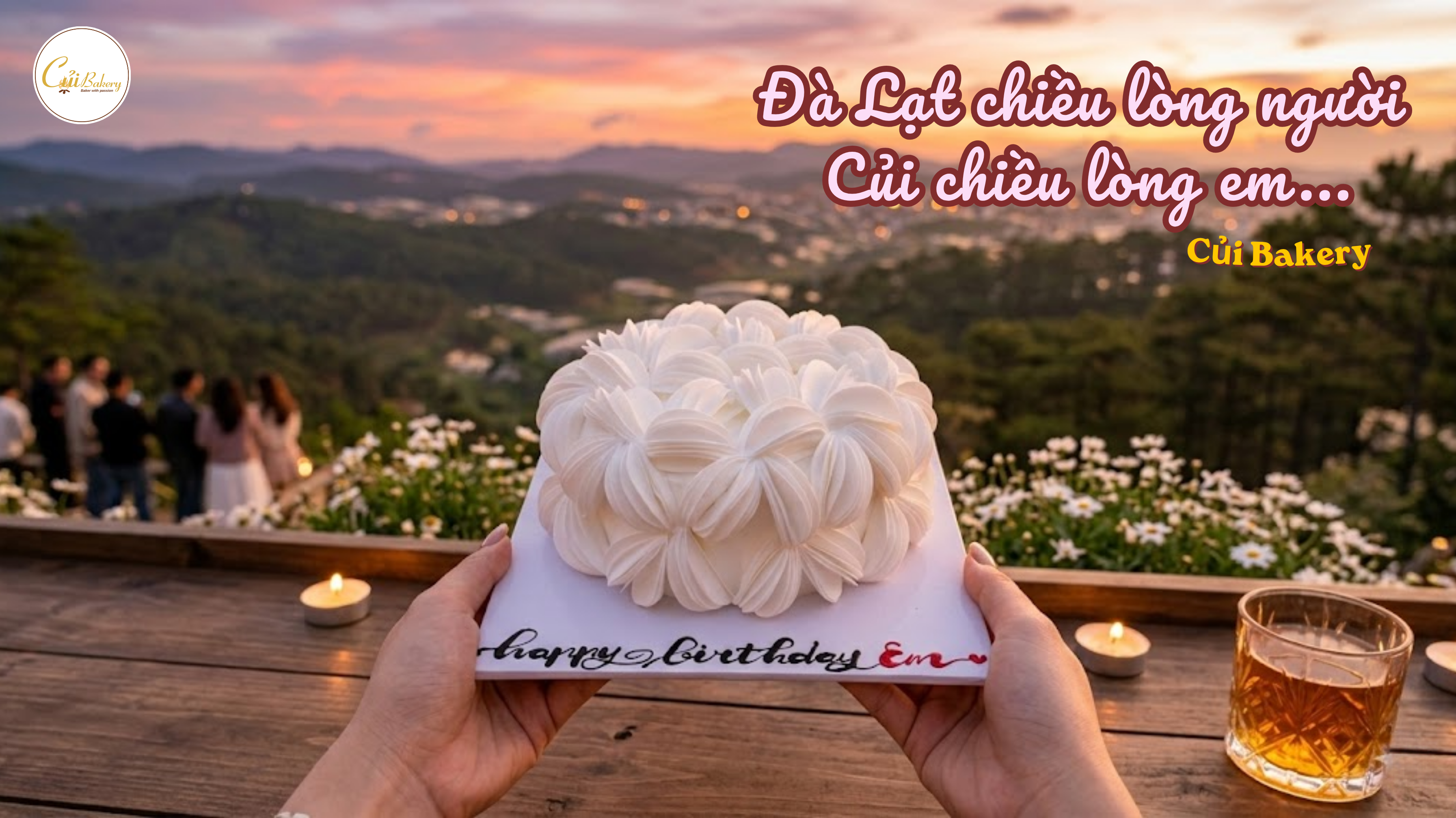 Quán Cafe Tổ Chức Sinh Nhật Đà Lạt View Hoàng Hôn Đẹp Nhất