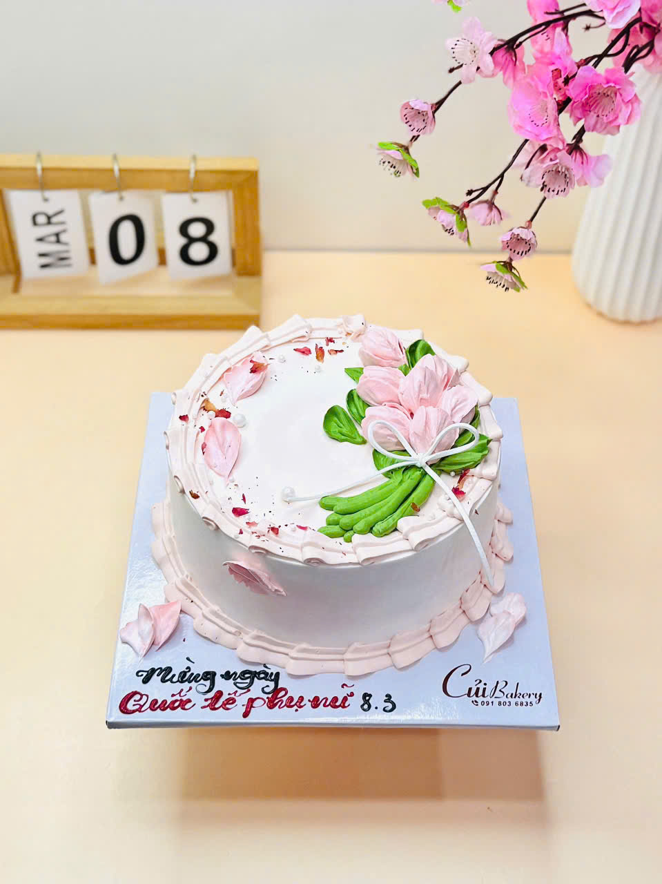 Mẫu Bánh Kem sữa tươi - MST305