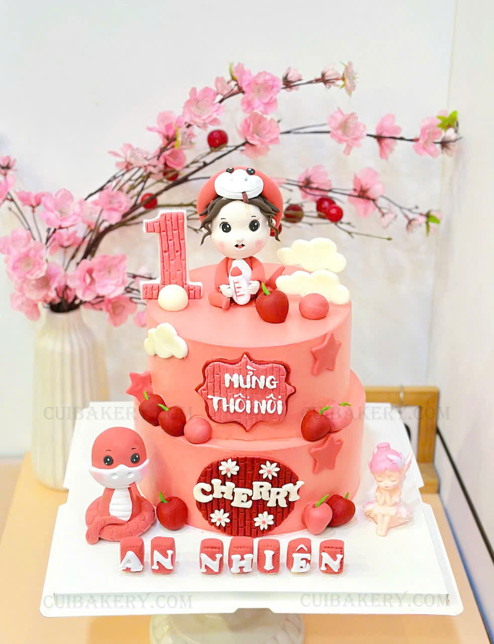 Mẫu Bánh Fondant, Đất Sét - MFT070