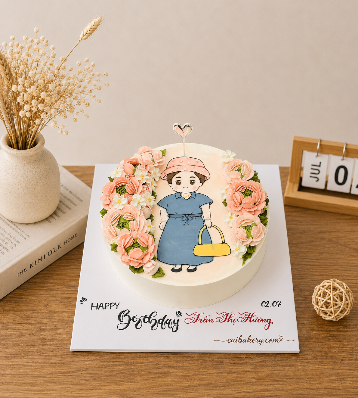 Mẫu Bánh Kem sữa tươi - MST370