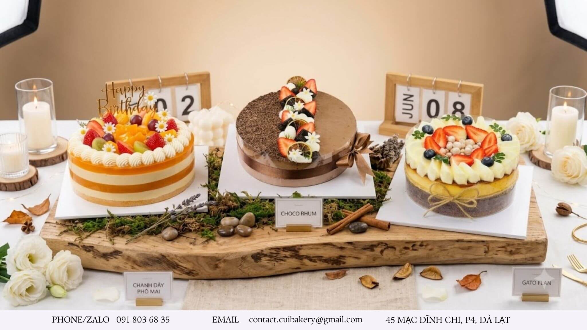 Bánh Sinh Nhật Đà Lạt: Đặt Bánh, Giao Tận Nơi A-Z