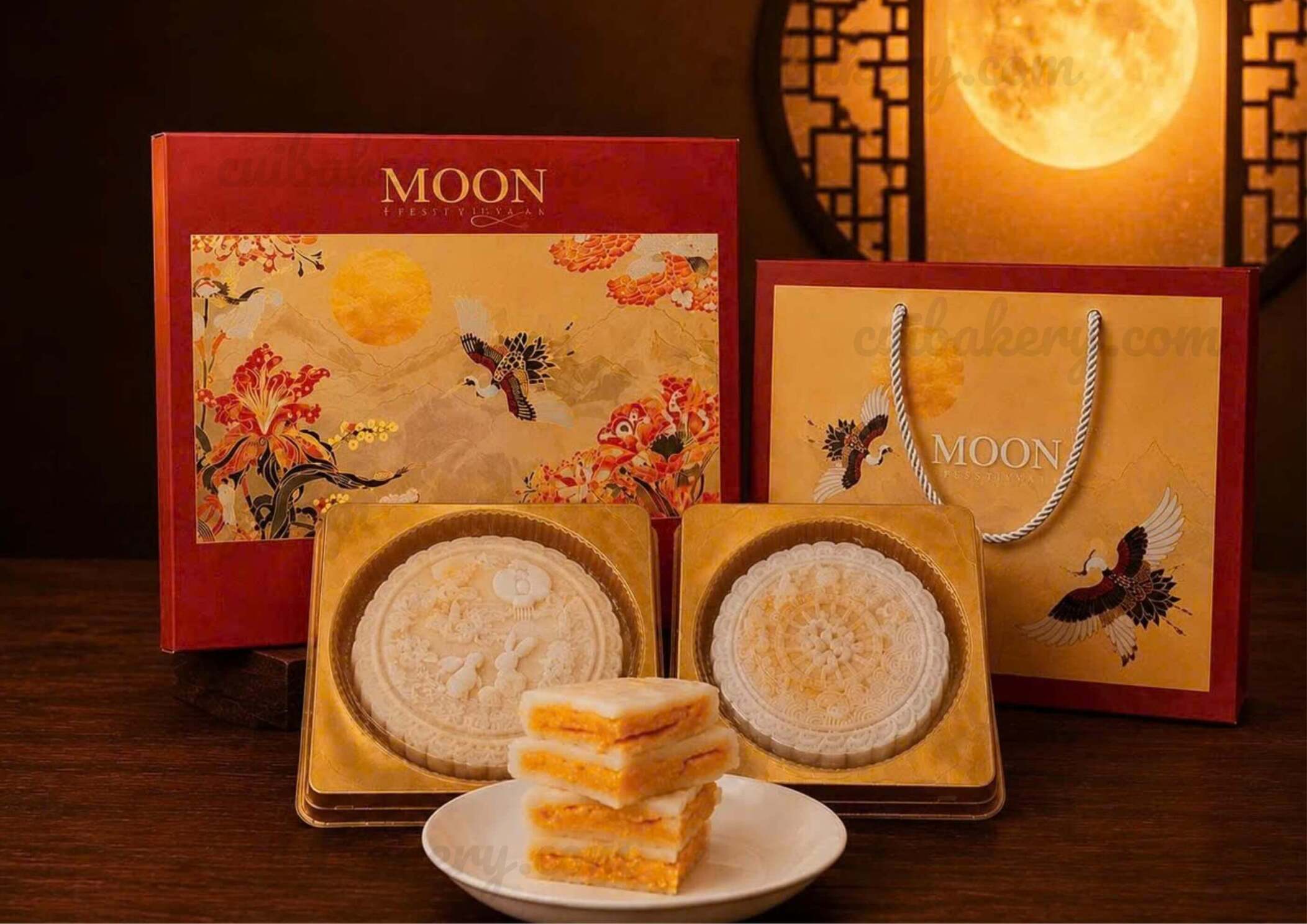 Bánh Dẻo Kem Trứng Đà Lạt Củi Bakery | Vỏ Mềm Dẻo, Nhân Sánh Mịn Ít Ngọt