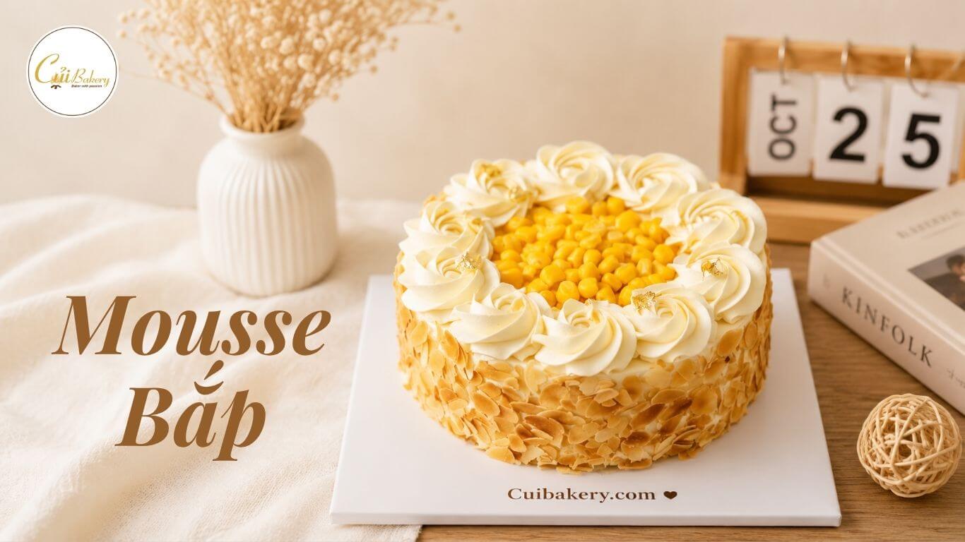 Bánh Mousse Bắp Đà Lạt – Tưởng Lạ Mà Cuốn, Ăn Hoài Không Ngấy
