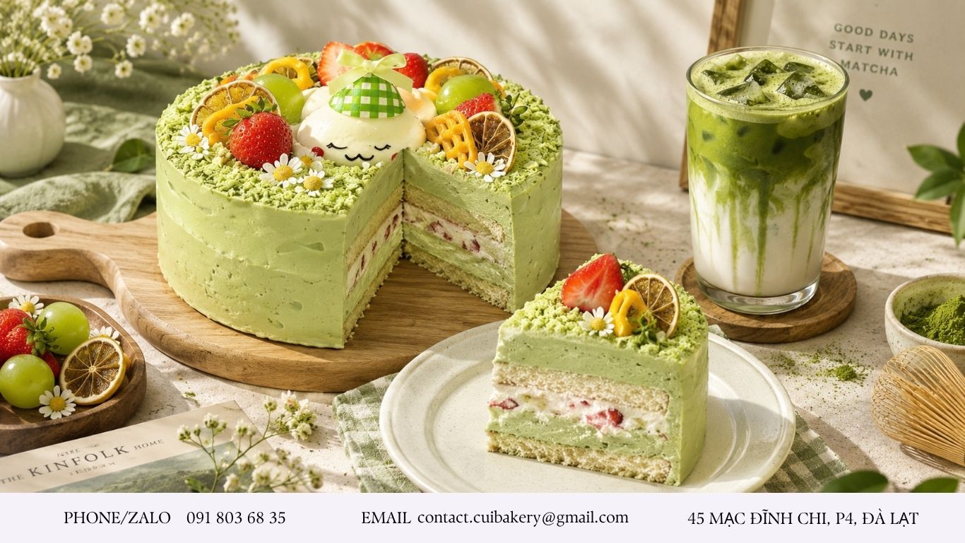 Bánh Mousse Matcha Yogurt: “Chân Ái” Mới Của Team Matcha