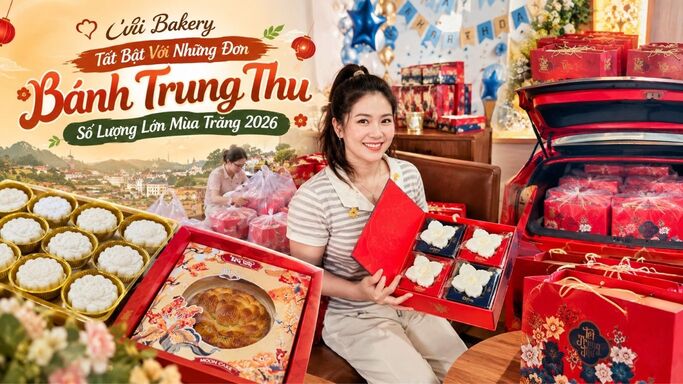 Củi Bakery Tất Bật Đơn Bánh Trung Thu Số Lượng Lớn 2026